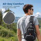 🎒 TEĎ SLEVA 49 %! 💧Unisex outdoorová crossbody taška přes rameno – více kapes, voděodolná, prodyšná záda 🌦️