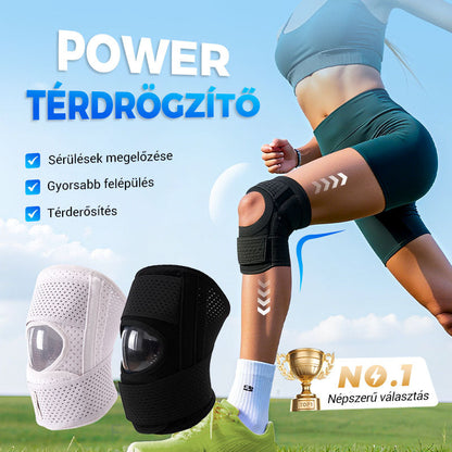 🏃‍♂️【Védd a térdeid! 】Lélegző térdrögzítő stabil támasztással sporthoz és mindennapokra✨