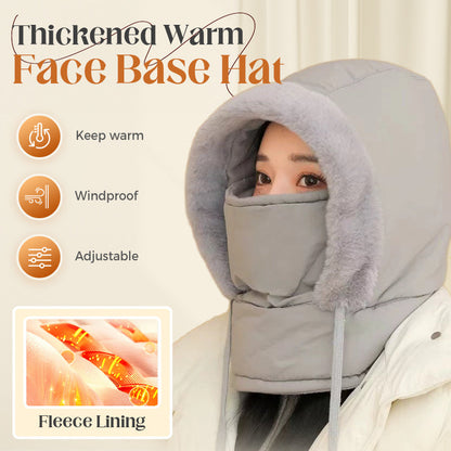 ❄️ Silná termo čepice s plyšovou podšívkou a maskou – Unisex | Zima & outdoor