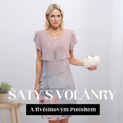 🌸 Dámské letní šaty s květinovým potiskem | -49% | Platba při převzetí 🚚
