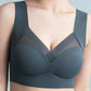 Dámská bezdrátová push-up podprsenka – plná podpora, hladká silueta – L–5XL – 🔥 1+1 ZDARMA