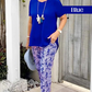 bulgaranest Dvoudilny set pro zeny | Halenka + Tie-dye kalhoty | S-3XL | 5 barev