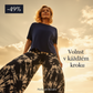 bulgaranest Dvoudilny set pro zeny | Halenka + Tie-dye kalhoty | S-3XL | 5 barev