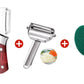 🎉1+1 INGYEN🔪🥔 3-in-1 zöldhagyma aprító és hámozó konyhai eszköz 🥗✨