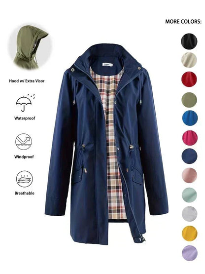 ⌛Nově dorazilo – 50% sleva na krátkou dobu!🧥Jednobarevné volnočasové bundy, voděodolné a větruodolné pláště, větrovky s kapucí