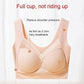 Dámská bezdrátová push-up podprsenka – plná podpora, hladká silueta – L–5XL – 🔥 1+1 ZDARMA