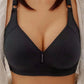 🎉 ČASOVĚ OMEZENÁ NABÍDKA 50% SLEVA! 💕 Pohodlná podprsenka bez drátků pro větší velikosti – bezešvá nylon-spandex, proti prověšení a prodyšná 👙