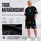 Lorrvek Dvoudílný letní set pro muže | Tričko + šortky | Prodyšné + pohodlné | S–4XL | Léto a volnočas