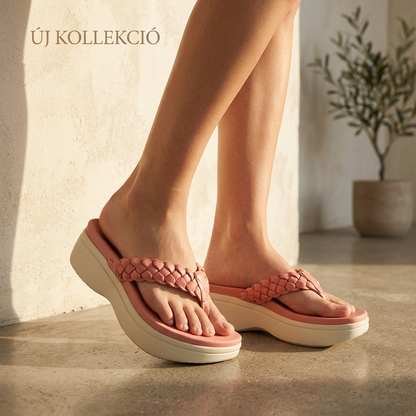 👡 Dámské podpůrné sandály – Guma & pěna – Anatomická a protiskluzová podrážka na léto