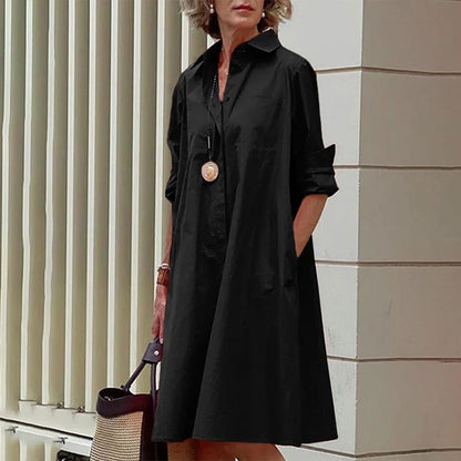 👗Dámské ležérní šaty s kapsou