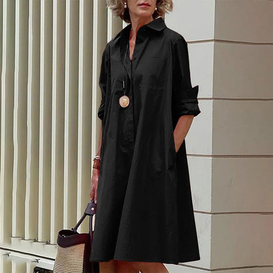 👗Dámské ležérní šaty s kapsou