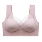 Dámská bezdrátová push-up podprsenka – plná podpora, hladká silueta – L–5XL – 🔥 1+1 ZDARMA