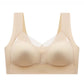 Dámská bezdrátová push-up podprsenka – plná podpora, hladká silueta – L–5XL – 🔥 1+1 ZDARMA
