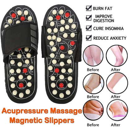 🔥Akupresszúrás és mágnesterápiás papucs 🦶🔥