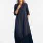 👗 Elegantní Dlouhé Šaty s Dlouhým Rukávem | 11 Barev | Velikosti S–5XL