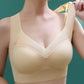 Dámská bezdrátová push-up podprsenka – plná podpora, hladká silueta – L–5XL – 🔥 1+1 ZDARMA