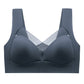 Dámská bezdrátová push-up podprsenka – plná podpora, hladká silueta – L–5XL – 🔥 1+1 ZDARMA