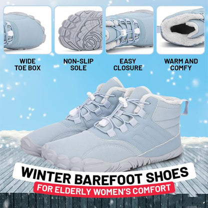 👟❄️ Nezklouzavá a voděodolná zimní barefoot obuv (Unisex) 🏔️📦