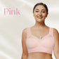 Dámská bezdrátová push-up podprsenka – plná podpora, hladká silueta – L–5XL – 🔥 1+1 ZDARMA
