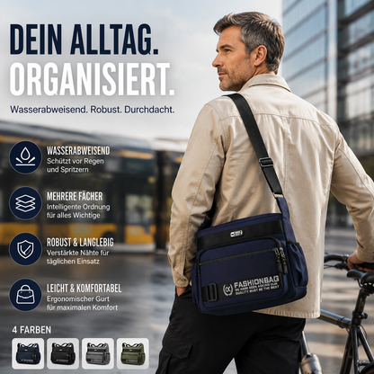 🔥 Dnes -49 %! 🎒 Pánská crossbody taška s mnoha kapsami