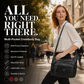 💐50% SLEVA! 🔥🎁Dámská měkká crossbody kabelka z PU – Mnoho kapes pro dokonalou organizaci 👜🔑【Limitovaná nabídka】