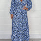 💃Nyári forró eladó 50% OFF🔥Szív Smocked Midi ruha