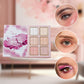 💄✨ 5 rétegű professzionális sminkpaletta – Szemhéjfesték, pirosító és highlighter egyben