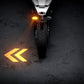 ⚡KEDVEZMÉNYES VAKUAKCIÓ! 🏍️Motorosok számára készült intelligens irányjelző🔦