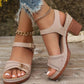 🌼	【EU 36-43】 Nyári női Chunky Magassarkú szandálok