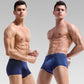 Lorrvek Pánské modalé boxerky s oddělenou dvojitou kapsou | 3 ks | Prodyšné + pohodlné | L–5XL | Každodenní nošení