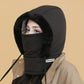 ❄️ Silná termo čepice s plyšovou podšívkou a maskou – Unisex | Zima & outdoor