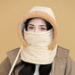 ❄️ Silná termo čepice s plyšovou podšívkou a maskou – Unisex | Zima & outdoor