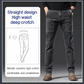 👖🔥 Férfi egyenes szárú farmer | Könnyű, rugalmas és kényelmes nyári nadrág