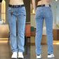 👖🔥 Férfi egyenes szárú farmer | Könnyű, rugalmas és kényelmes nyári nadrág