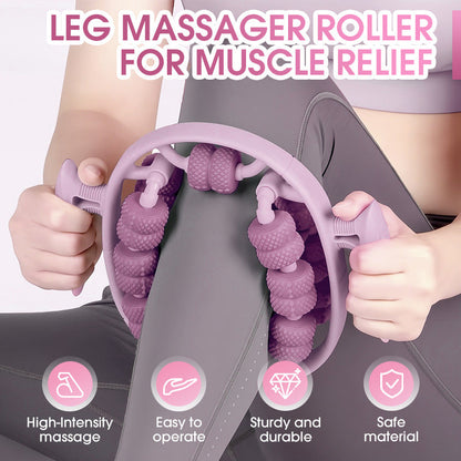 💆‍♂️ Professzionális lábmasszírozó henger | Fáradt lábak frissítése, izomlazítás és relaxáció