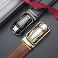 Pánský ráčnový pásek s automatickou přezkou – elegantní a odolný, pro formální i casual nošení