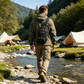 🎒 TEĎ SLEVA 49 %! 💧Unisex outdoorová crossbody taška přes rameno – více kapes, voděodolná, prodyšná záda 🌦️