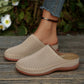 👡 Dámské perforované platformové muly – nazouvací, pohodlné, elegantní 🌿