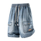 👖🔥 Prémium férfi cargo farmer rövidnadrág – Laza szabású amerikai streetwear stílus