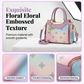 👜🌷Divatos mintás női kézitáska – Nagy kapacitású váll- és keresztpántos táska