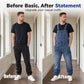 👖 Pánský klasický džínový overal, nadčasový střih