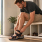 Lorrvek Pánské sportovní sandály se vzduchou polštářem | Lehké + protiskluzové + tlumicí | EU 38–47 | Léto a outdoor