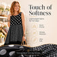 Dámské šaty bez rukávů s puntíky a kostkovaným patchworkem
