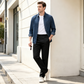🎉 Výprodej 2026 — Přes 28 400 prodaných kusů!💞 Pánské slim-fit kalhoty s elastickým pasem – pohodlné 👖