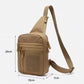 Multifunkční outdoorová voděodolná crossbody taška přes hrudník