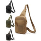 Multifunkční outdoorová voděodolná crossbody taška přes hrudník