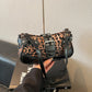 🐆Retro leopardí vzor kabelka přes rameno pro ženy 🤎Vintage styl dámská crossbody kabelka