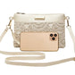 Květinová víceúčelová crossbody kabelka