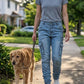Slim Fit džínové cargo kalhoty