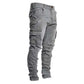 Slim Fit džínové cargo kalhoty